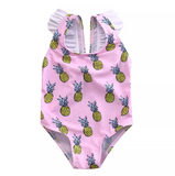 Pink Pineapple One Piece Swimsuit