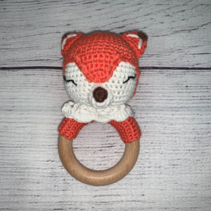 Fox Crochet Rattle