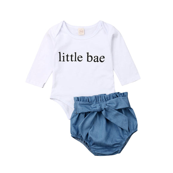 Little Bae Bodysuit & Shorts Set