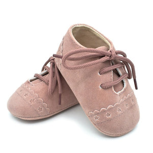 Mini Stars Lace Up Baby Shoes